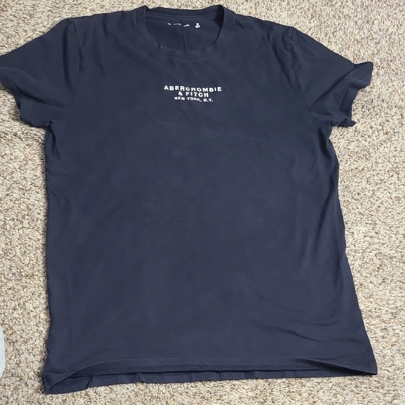 Abercrombie & Fitch Black Short Sleeve Tee - Picture 1 of 5